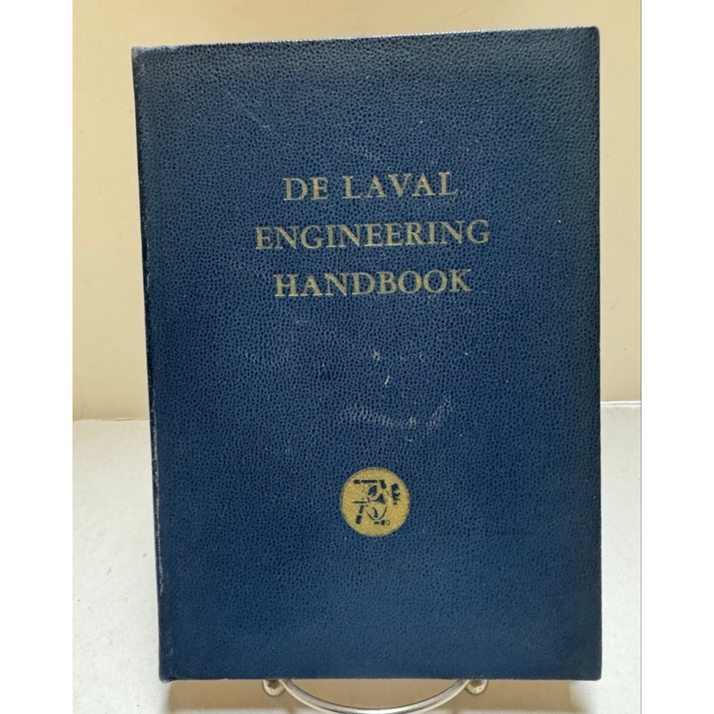 De Laval Engineering Handbook (1947, Hardcover)